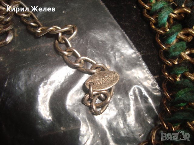 ZARA МАРКОВА РАЗКОШНА ОГЪРЛИЦА ЗАРА РЪЧНА ИЗРАБОТКА 16900, снимка 14 - Колиета, медальони, синджири - 30711760