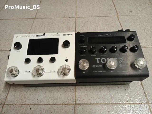 Tonex Pedal, Ampero 2 Stomp, Pedalboard, Power Supply, Bag