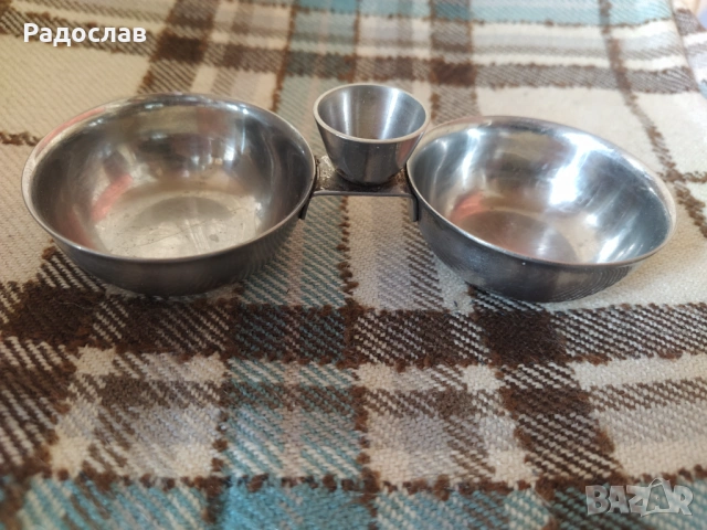 Българска стара метална солница