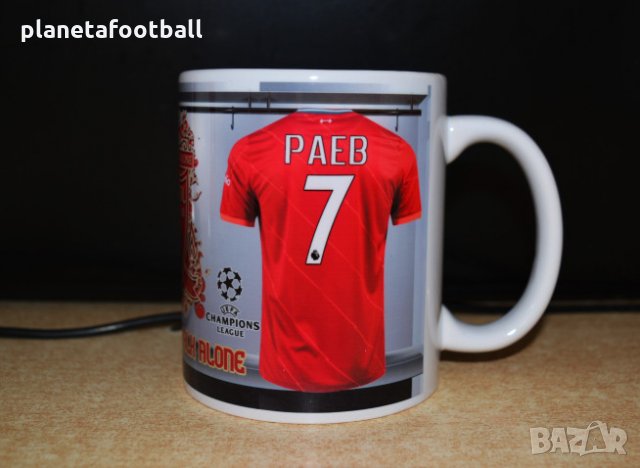 Фен Чаша на ЛИВЪРПУЛ с име и номер сезон 2025/26!Чаша на FC LIVERPOOL!, снимка 5 - Макари - 34083015