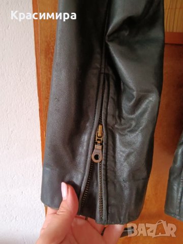 Кожено яке страхотно, снимка 3 - Якета - 42859156