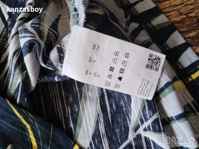 hugo boss - страхотна мъжка тениска S КАТО НОВА, снимка 8 - Тениски - 55729409