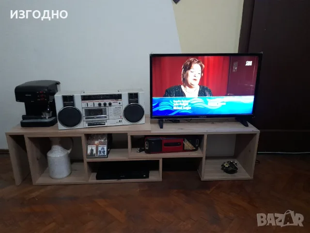 66€ НОВ ПРАКТИЧЕН TV ШКАФ ОТ 3 МОДУЛА С ПРОМЕНЛИВА КОНФИГУРАЦИЯ И РАЗМЕРИ ДО 20% ОТСТЪПКА, снимка 2 - Шкафове - 56054809