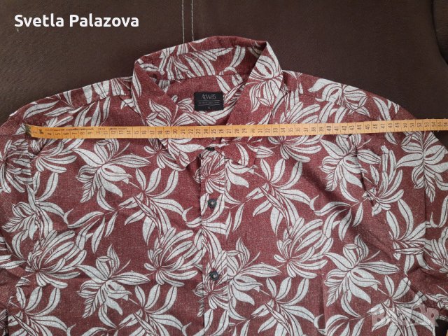 Риза с къс ръкав , снимка 2 - Ризи - 40322888