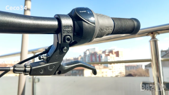 Продавам велосипед с Shimano Nexus 7, алуминиев, реновиран, снимка 18 - Велосипеди - 50906553
