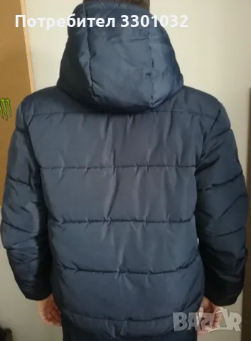 Тъмносиньо яке H&M Divided,размер S,170 см, снимка 5 - Якета - 48164486