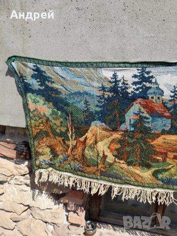 Старинен ковьор,покривка за стена #85, снимка 3 - Антикварни и старинни предмети - 37752374