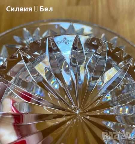 Луксозен кристален свещник Waterford Crystal "Bethany" Ирландия , снимка 6 - Декорация за дома - 51730431