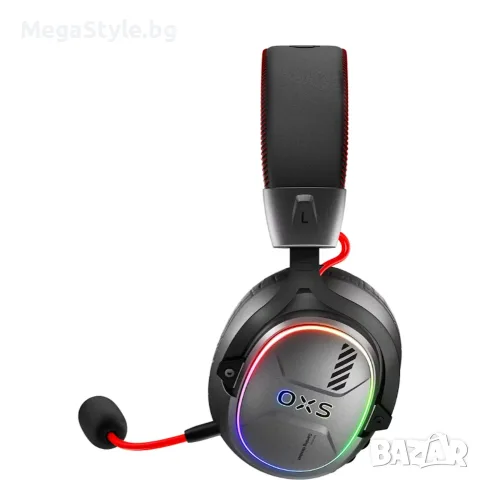 Безжични геймърски слушалки OXS Storm G2, 7.1 виртуален съраунд звук, 3 режима на еквалайзер, снимка 4 - Bluetooth слушалки - 55748191