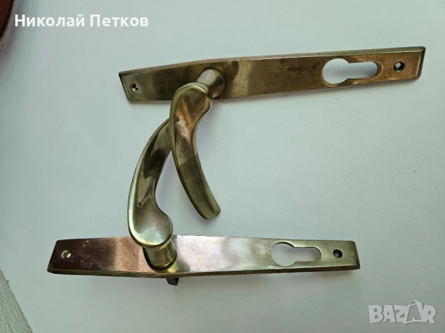 Месингови дръжки за секретна брава, снимка 8 - Други - 54164430