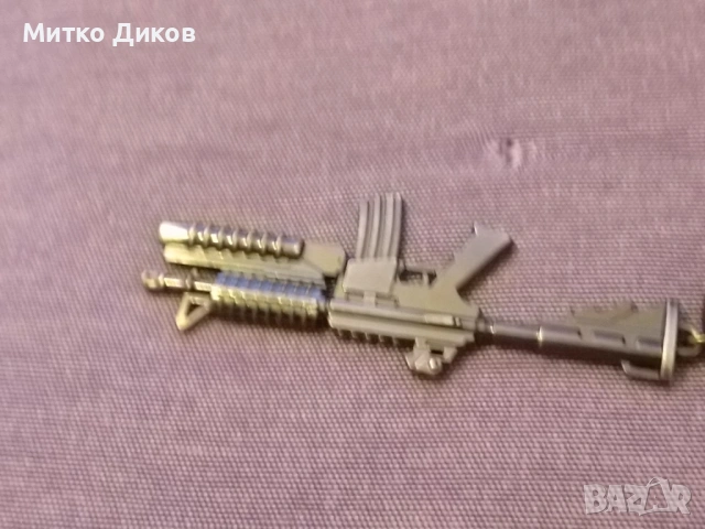 Метален ключодържател 1:1 на автомат М 16 нов, снимка 7 - Колекции - 53113200
