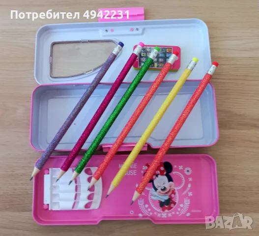 Нов ученически несесер Disney, снимка 9 - Ученически пособия, канцеларски материали - 55979302