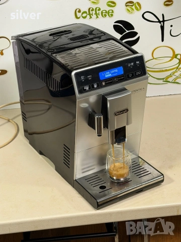 Кафемашина кафе автомат delonghi automatica , снимка 3 - Кафемашини - 53208284