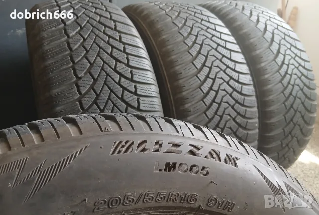 205/55/16 зимни гуми Bridgestone Falken DOT3919, снимка 6 - Гуми и джанти - 56080106