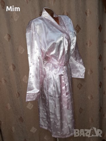  Sedalia Classics S /М Розов сатенен халат , снимка 7 - Нощници - 39368009