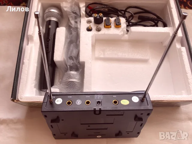 Продавам професионална микрофонна система PYLE PDWM-2500, снимка 2 - Аудиосистеми - 56164764
