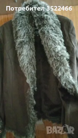 Велурено кожухче , снимка 2 - Якета - 47259774