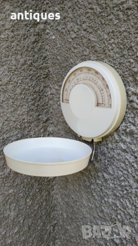 Стар кухненски кантар за стена - EVA GEPO - Made in Denmark - 1960 година, снимка 3 - Антикварни и старинни предмети - 37440991