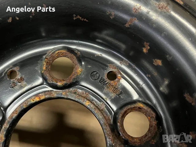 Метална джанта 15 цола за Mercedes W124 , снимка 3 - Гуми и джанти - 48687459