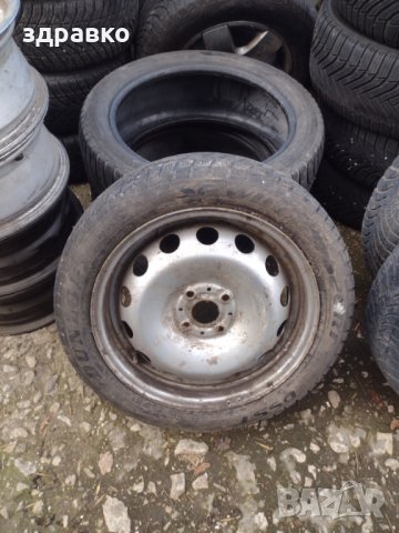 Зимни гуми 175/60/16 на джанти 4х100, снимка 5 - Гуми и джанти - 35054859