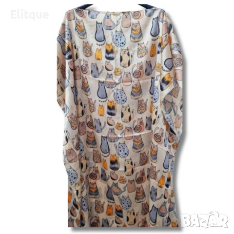 Красива плажна туника на котенца, снимка 7 - Туники - 52853512