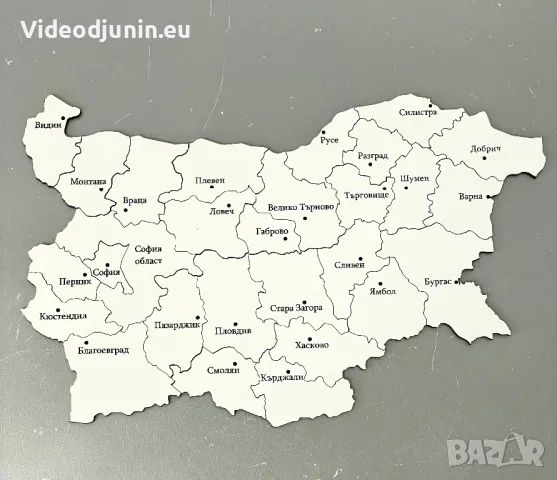 Гравирана карта- картина- пъзел на България, снимка 3 - Карти за игра - 48712685