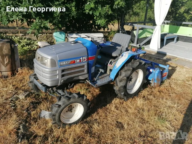 Трактор Исеки 15 кс , снимка 2 - Селскостопанска техника - 56177029
