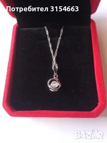 Колие с кристал , снимка 6 - Колиета, медальони, синджири - 50072914