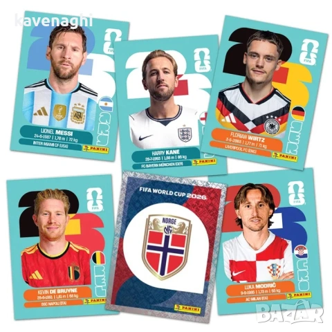 PRE-ORDER: Panini WORLD CUP 2026 празен албум + всички стикери, снимка 2 - Колекции - 54098072