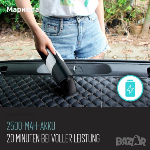 Безжична прахосмукачка за кола с озонатор, мощна компактна прахосмукачка, снимка 6 - Прахосмукачки - 38074032