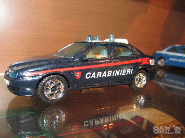 alfa 156 carabinieri 1/43 scale Italy, снимка 2 - Колекции - 30150576