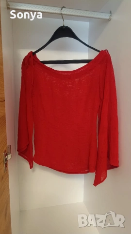 Блуза червена