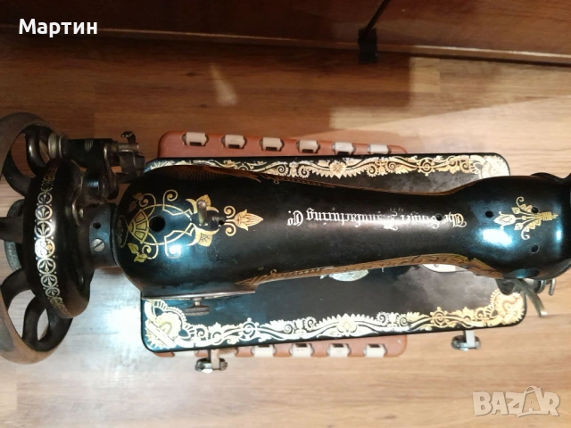 Стара шевна машина Сингер, снимка 5 - Други ценни предмети - 54058220