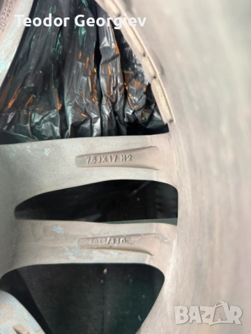 Джанти 17 за Ауди , снимка 3 - Гуми и джанти - 53379604