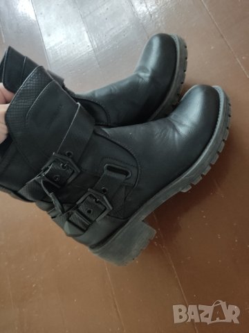 Боти Lumberjack естествена кожа, снимка 4 - Дамски боти - 42481397