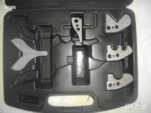 Нов Немски Комплект 5 бр. сменяеми ПРИСТАВКИ за ножица ъглово рязане ПВЦ пластмасови тръби и первази, снимка 2 - Други инструменти - 47485762