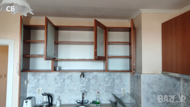 Комплект ПДЧ кухненски шкафове с вградена фурна и котлони , снимка 10 - Кухни - 54179270