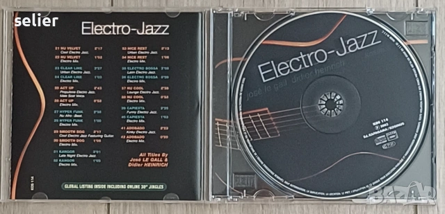 José Le Gall, Didier Heinrich ‎– Electro-Jazz - French Touch Оригинален диск Издание 🇫🇷 FRANCE 200, снимка 3 - CD дискове - 54314176