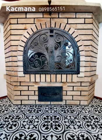 Вратични за камина от ковано желязо , снимка 16 - Други стоки за дома - 44589171