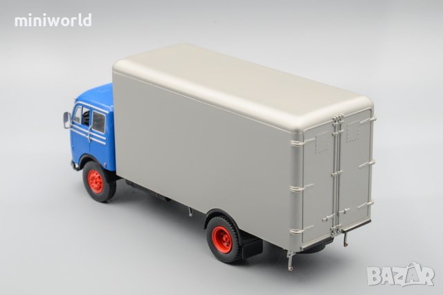 Mercedes-Benz LP 334 хладилен фургон 1962 - мащаб 1:43 на DeAgostini моделът е нов в блистер , снимка 3 - Колекции - 42626509