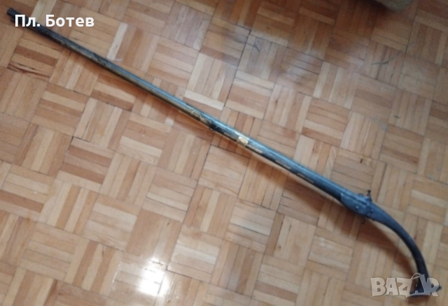 Стара кремъчна пушка, снимка 2 - Антикварни и старинни предмети - 51958273