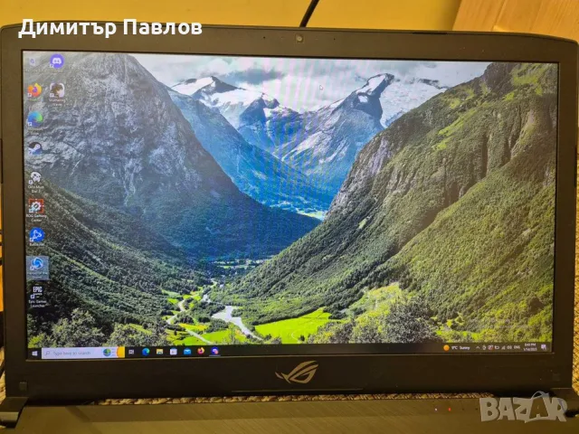 Лаптоп Asus ROG Strix - GL703GE, 17,3”, 16 GB RAM, i7-8750H, GTX 1050Ti 4GB, снимка 1