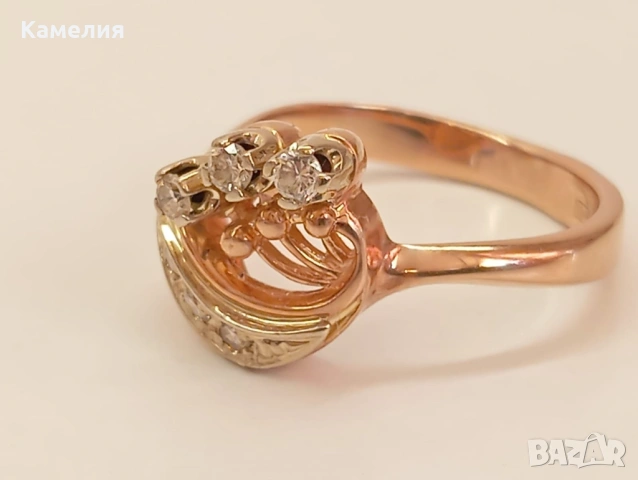 Руско злато , снимка 5 - Пръстени - 53008337