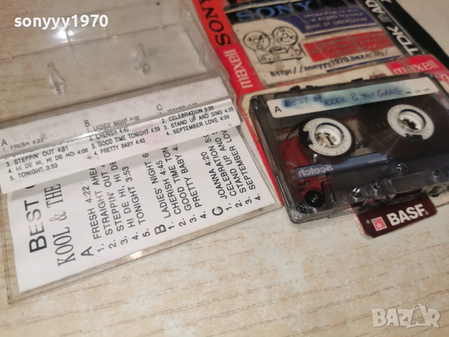 KOOL & THE GANG TAPE 0901261601, снимка 12 - Аудио касети - 53045051