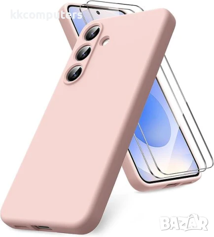 Калъф силикон Simple Color MagSafe / Розов / за Samsung S25 Edge Баркод : 3132048