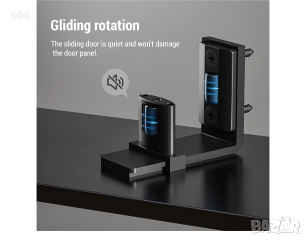 Регулируем подов водач за плъзгаща се врата, снимка 8 - Други стоки за дома - 54070047