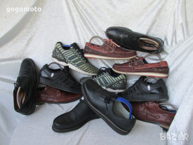 КАТО НОВИ 43 - 44, Vintage Hiking Shoes, Skywalk original, Black Leather, Bavarian, Das Beste, Mens, снимка 4 - Ежедневни обувки - 37606098
