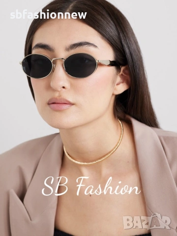 Prada овални,метална рамка с лого, снимка 7 - Слънчеви и диоптрични очила - 54336303