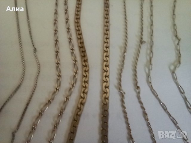 Сребърни верижки и висулки, обеци, снимка 16 - Колиета, медальони, синджири - 42077701