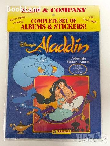 Винтидж неразопаковани албуми със стикери от 90-те години, Panini , снимка 2 - Колекции - 53200610